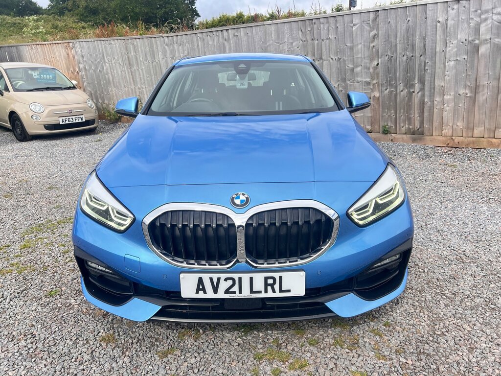 BMW 1 Series 1.5 118I Sport Lcp Hatchback E AV21LRL Blue #3