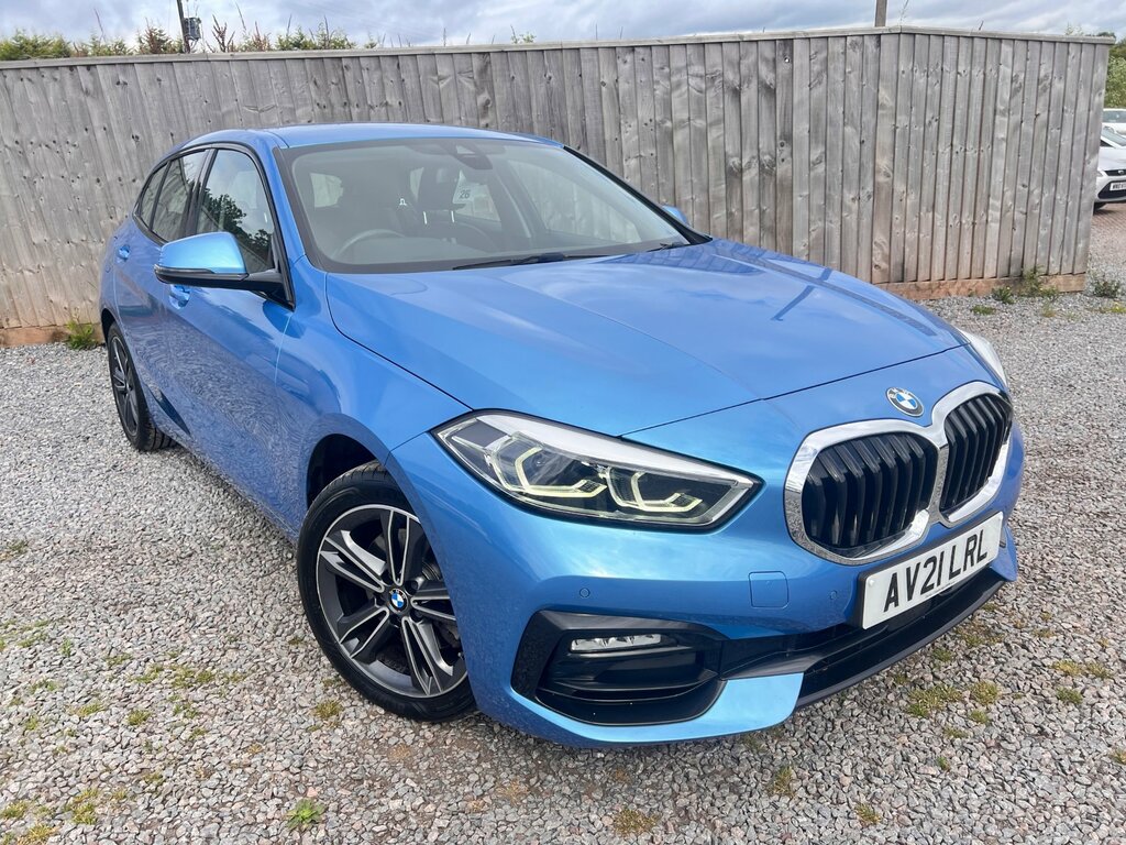 BMW 1 Series 1.5 118I Sport Lcp Hatchback E AV21LRL Blue #2