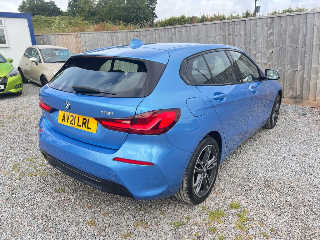 BMW 1 Series 1.5 118I Sport Lcp Hatchback E AV21LRL Blue #6