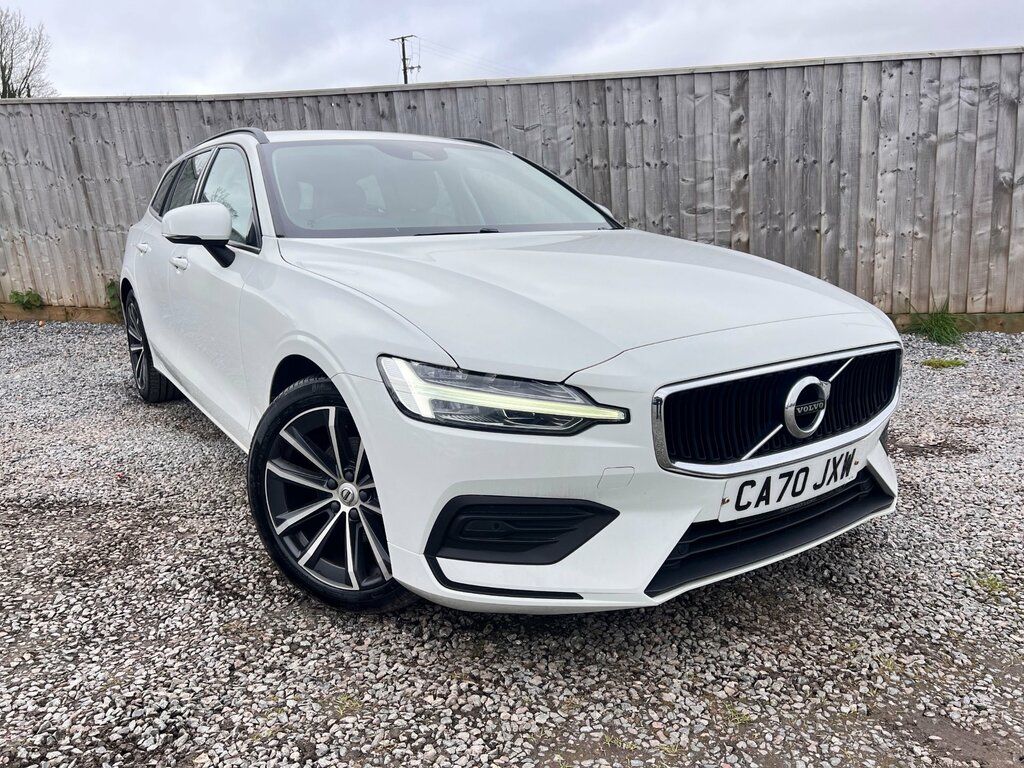 Volvo V60 2.0 B3 Mhev Momentum Estate Hybrid White #2