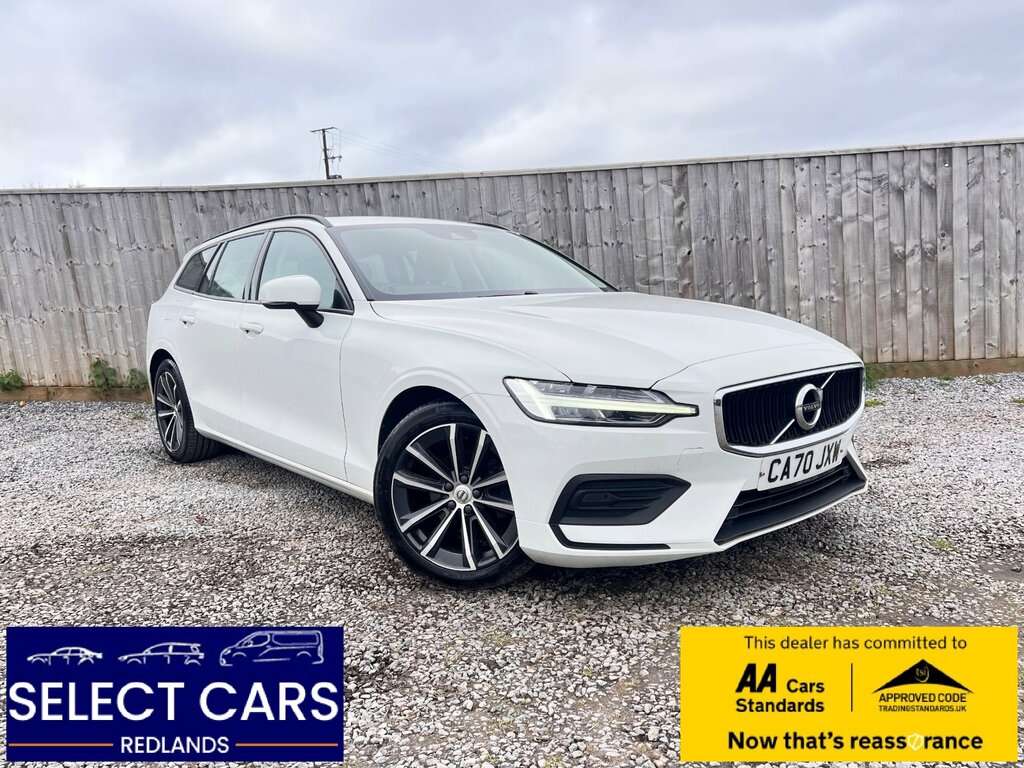 Volvo V60 2.0 B3 Mhev Momentum Estate Hybrid White