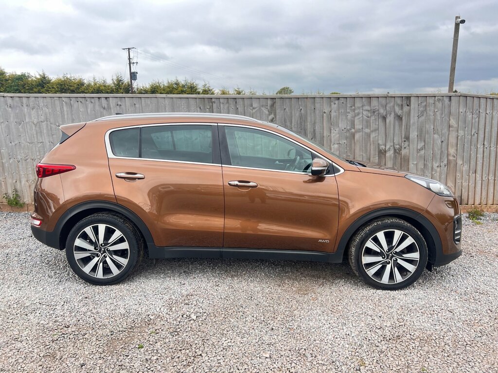 Kia Sportage 2.0 Crdi Kx-4 Suv Awd Euro 6 182 CA67POV Brown #4