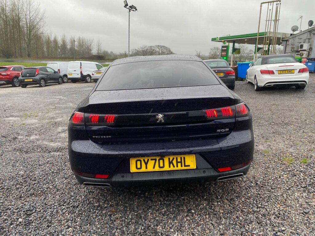 Peugeot 508 1.5 Bluehdi Gt Line Fastback Eur Blue #6
