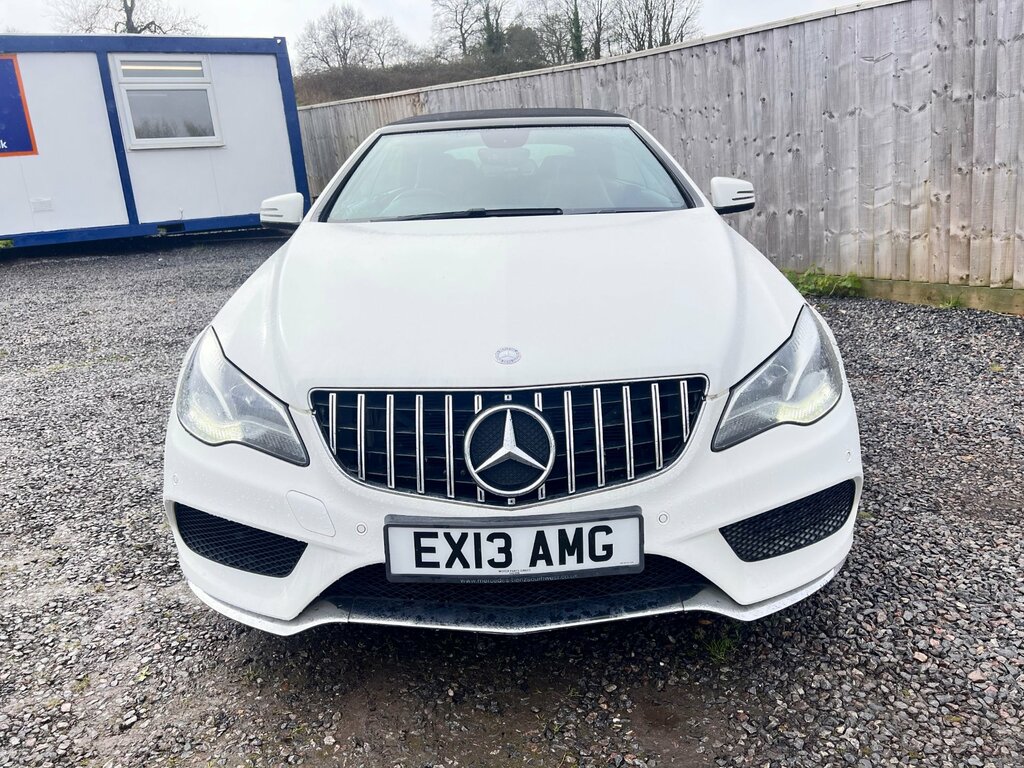 Mercedes-Benz E Class 2.1 E250 Cdi Amg Sport Cabriolet G-tron EX13AMG White #3