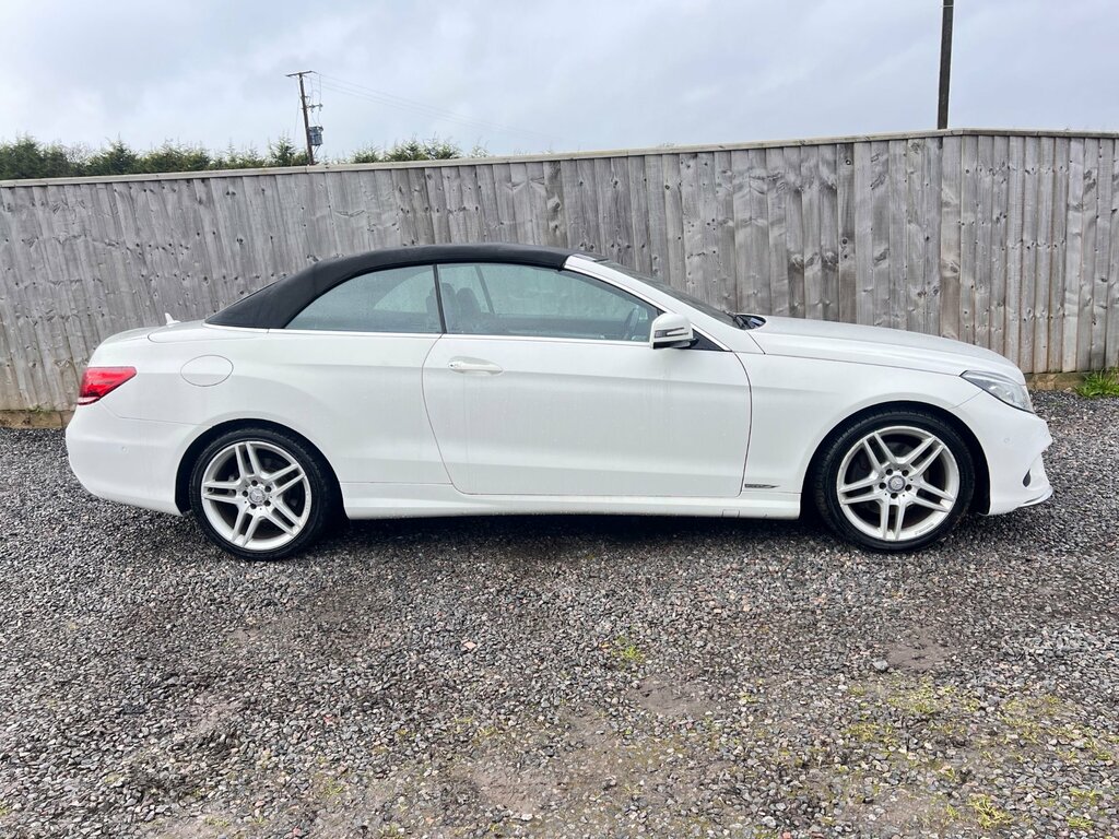 Mercedes-Benz E Class 2.1 E250 Cdi Amg Sport Cabriolet G-tron EX13AMG White #4