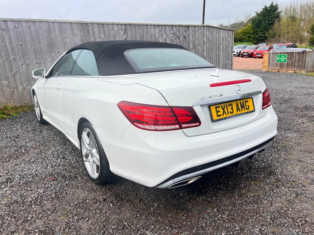 Mercedes-Benz E Class 2.1 E250 Cdi Amg Sport Cabriolet G-tron EX13AMG White #5