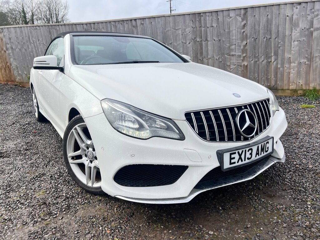 Mercedes-Benz E Class 2.1 E250 Cdi Amg Sport Cabriolet G-tron EX13AMG White #2