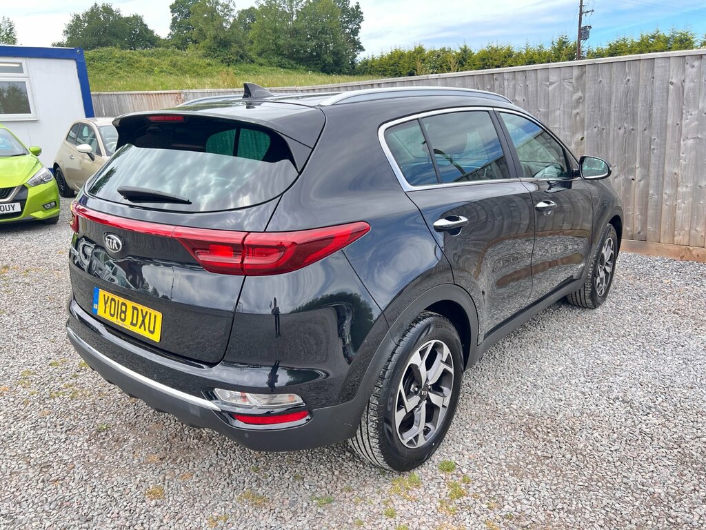 Kia Sportage 1.6 T-gdi 2 Suv Awd Euro 6 Ss YO18DXU Black #6