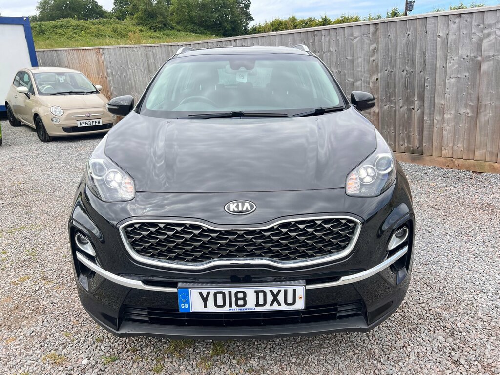 Kia Sportage 1.6 T-gdi 2 Suv Awd Euro 6 Ss YO18DXU Black #3