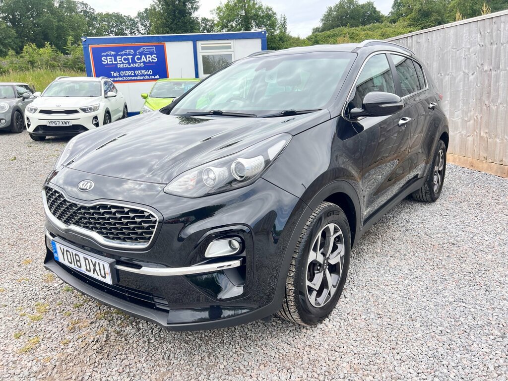 Kia Sportage 1.6 T-gdi 2 Suv Awd Euro 6 Ss YO18DXU Black #4