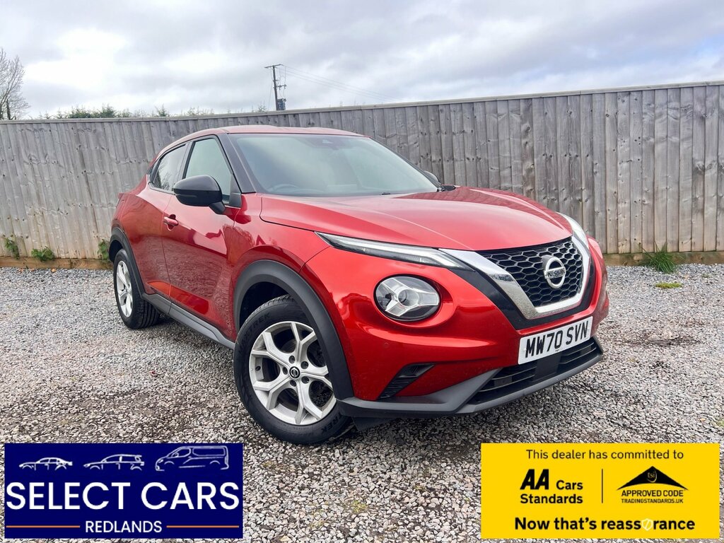 Nissan Juke 1.0 Dig-t N-connecta Suv Euro 6 MW70SVN Red
