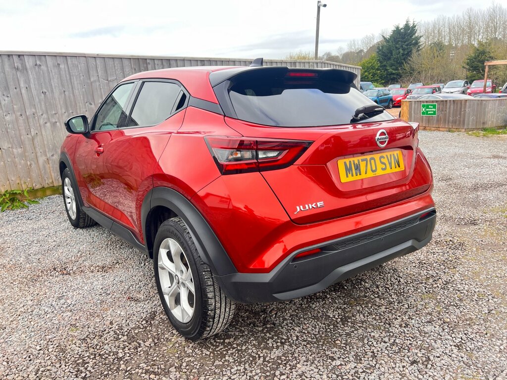 Nissan Juke 1.0 Dig-t N-connecta Suv Euro 6 MW70SVN Red #5