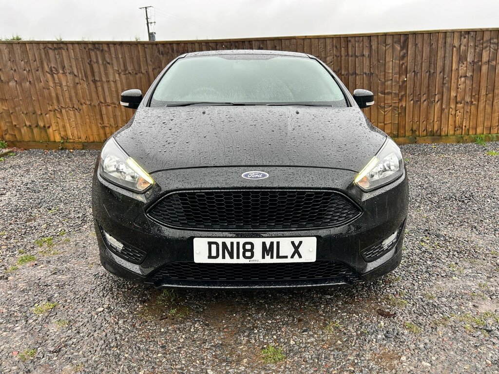Ford Focus 1.0T Ecoboost St-line Hatchback DN18MLX Black #3