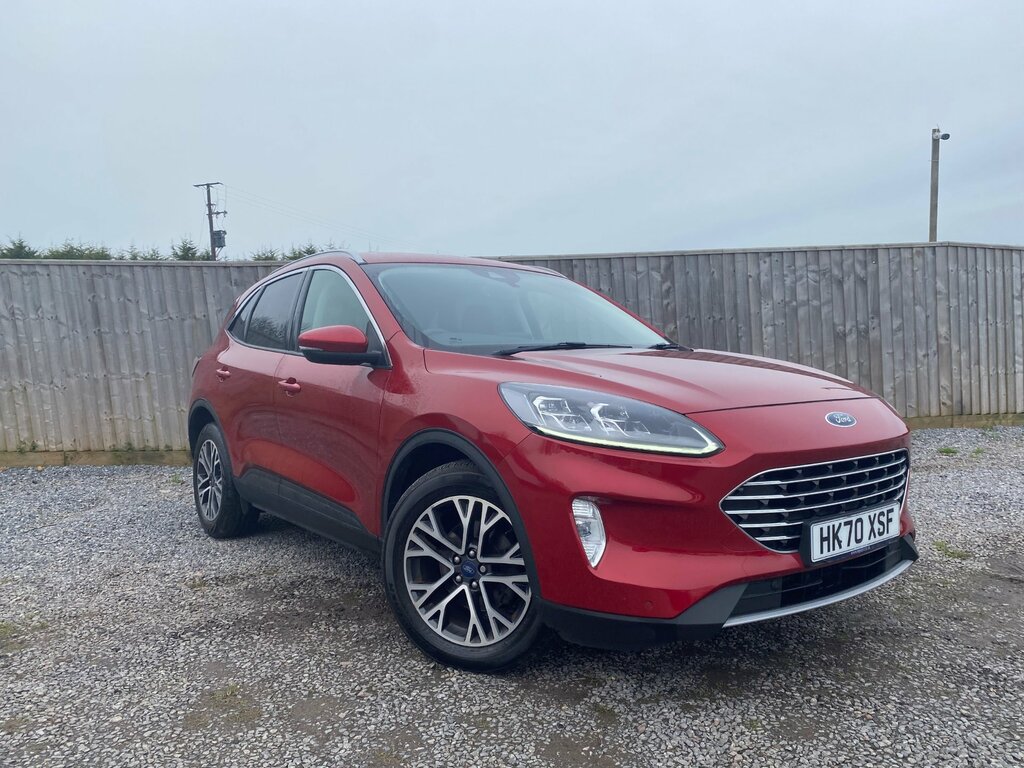 Ford Kuga 2.0 Ecoblue Mhev Titanium Edition Suv M HK70XSF Red #2