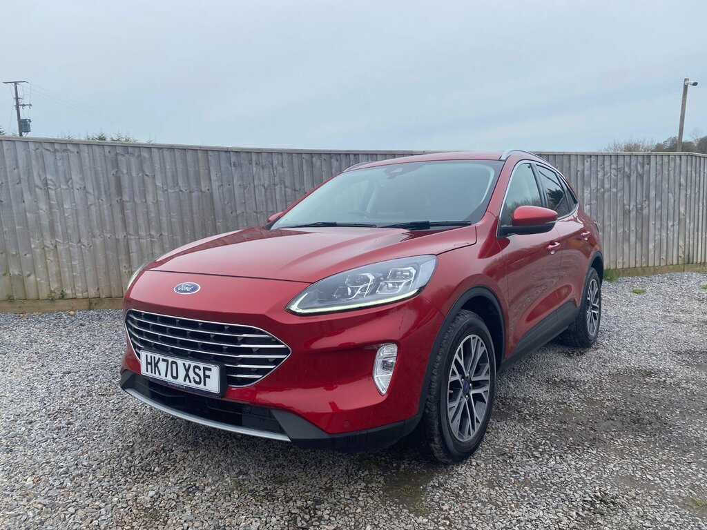 Ford Kuga 2.0 Ecoblue Mhev Titanium Edition Suv M HK70XSF Red #4