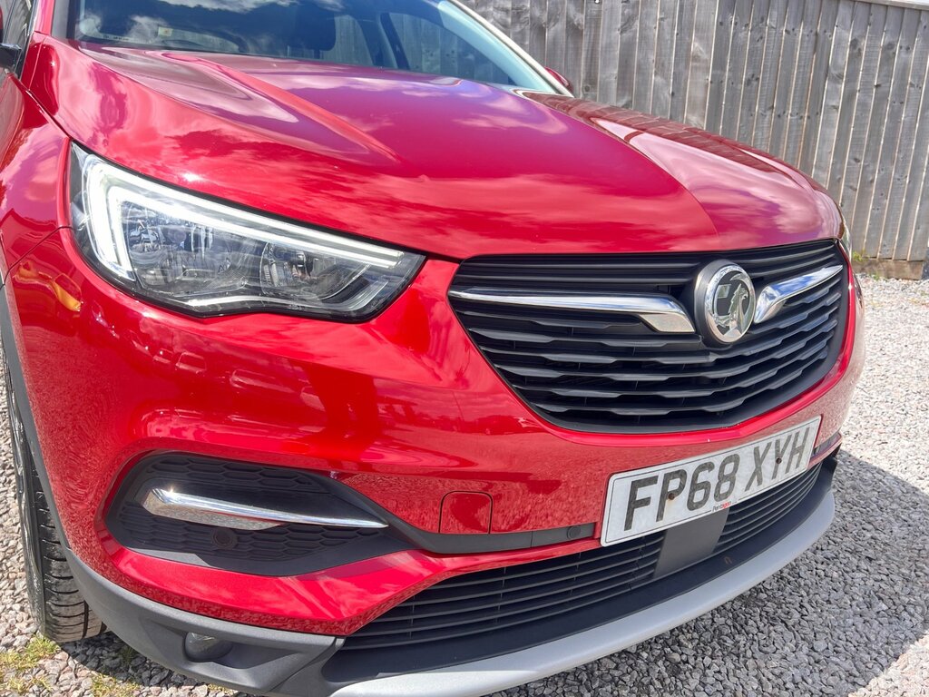 Vauxhall Grandland X 1.5 Turbo D Blueinjection Elite Nav Suv FP68XYH Red #5