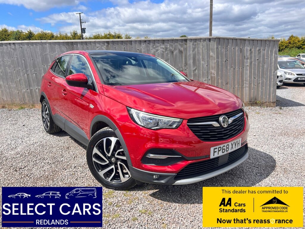 Vauxhall Grandland X 1.5 Turbo D Blueinjection Elite Nav Suv Red