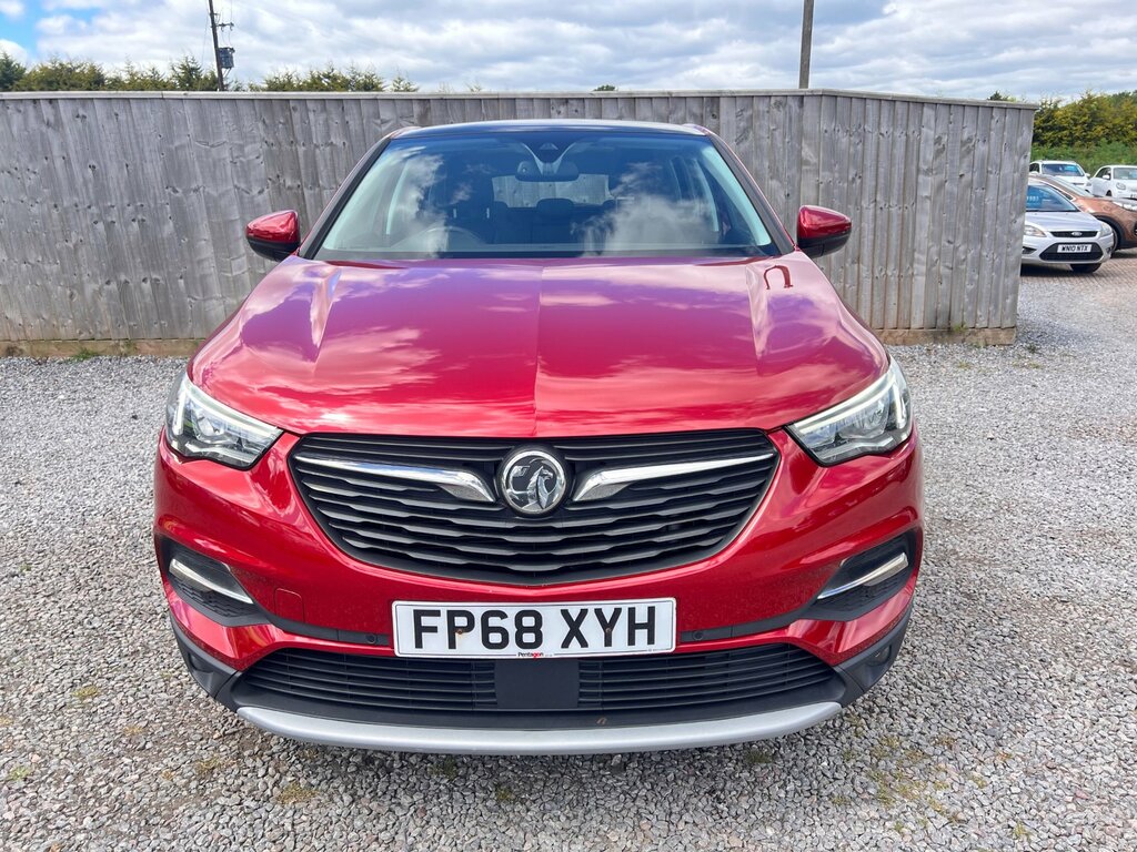 Vauxhall Grandland X 1.5 Turbo D Blueinjection Elite Nav Suv FP68XYH Red #6