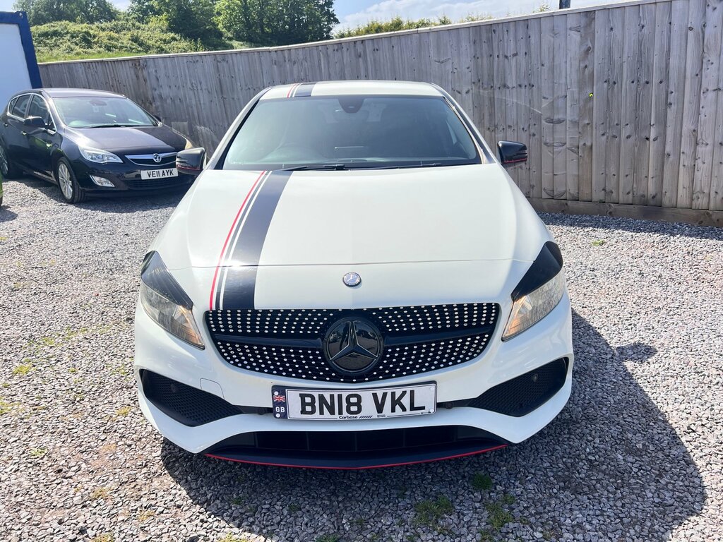 Mercedes-Benz A Class 2.1 A200d Amg Line Executive Hatchback Diese BN18VKL White #3