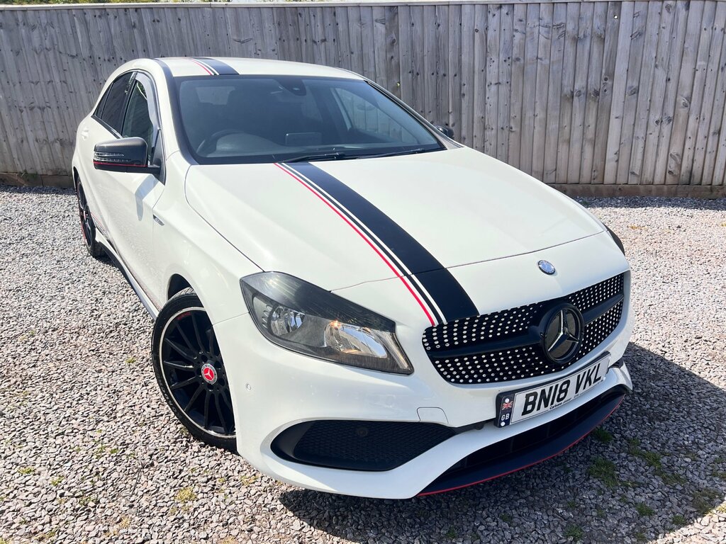 Mercedes-Benz A Class 2.1 A200d Amg Line Executive Hatchback Diese BN18VKL White #2