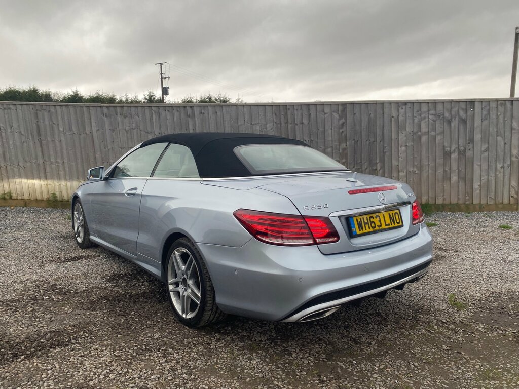 Mercedes-Benz E Class 3.0 E350d V6 Bluetec Amg Sport Cabriolet Diese WH63LNO Silver #6