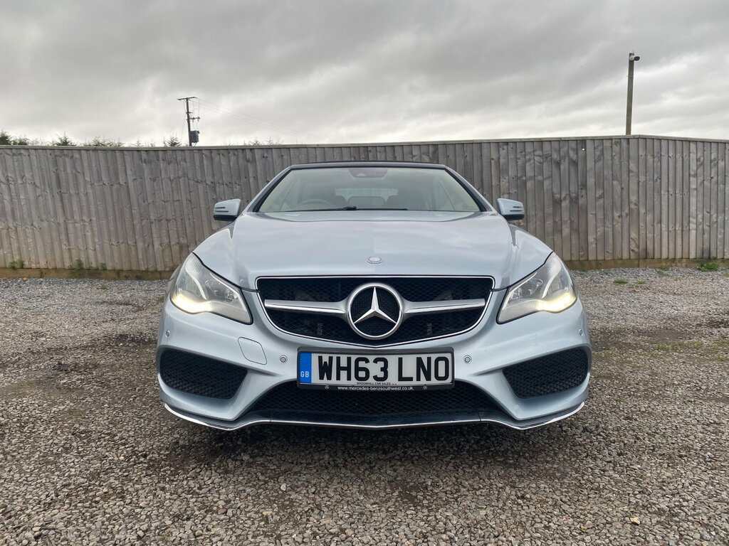 Mercedes-Benz E Class 3.0 E350d V6 Bluetec Amg Sport Cabriolet Diese WH63LNO Silver #3