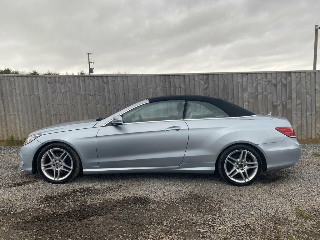 Mercedes-Benz E Class 3.0 E350d V6 Bluetec Amg Sport Cabriolet Diese WH63LNO Silver #5