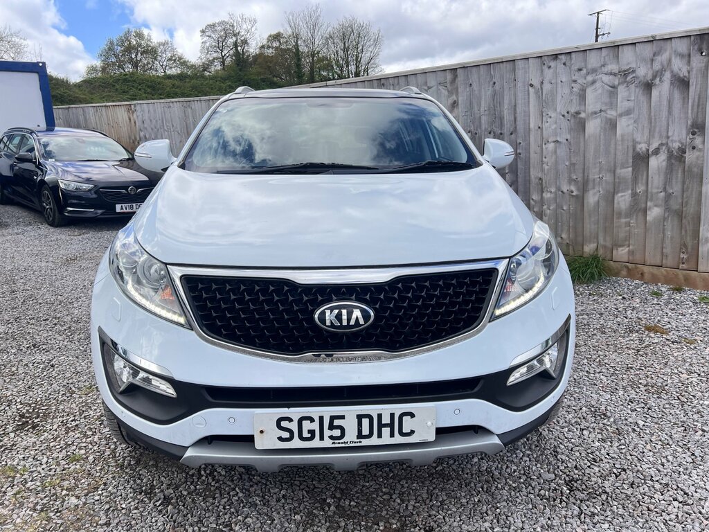 Kia Sportage 2.0 Crdi Kx-4 Suv Awd Euro 5 18 White #3