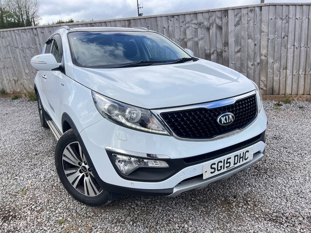 Kia Sportage 2.0 Crdi Kx-4 Suv Awd Euro 5 18 White #2