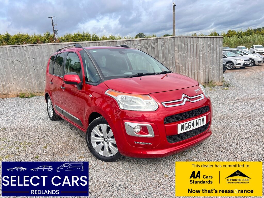 Citroen C3 Picasso 1.6 Vti Exclusive Mpv Etg6 Euro 5 120 Red