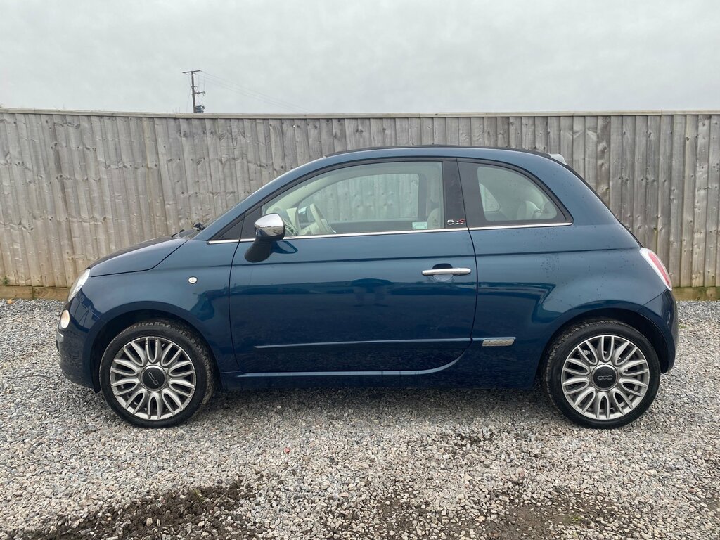 Fiat 500C 0.9 Twinair Lounge Convertible E Blue #5