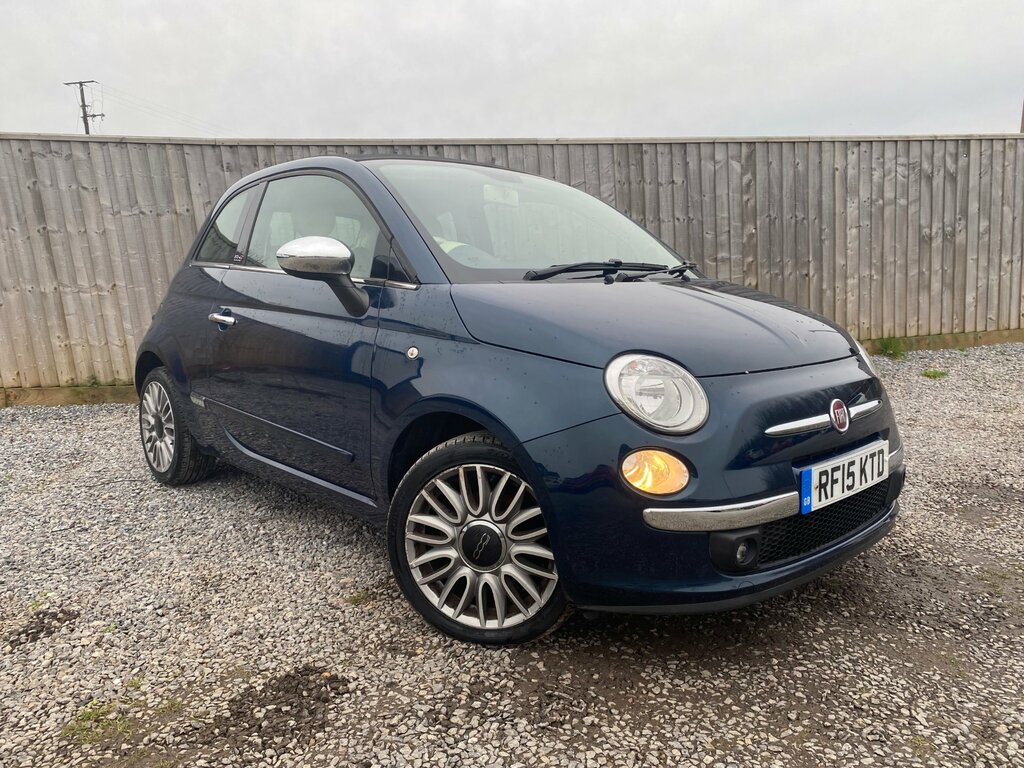 Fiat 500C 0.9 Twinair Lounge Convertible E Blue #2