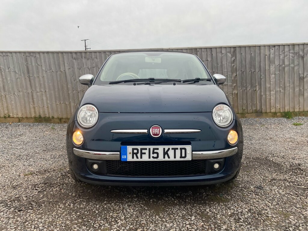 Fiat 500C 0.9 Twinair Lounge Convertible E Blue #3