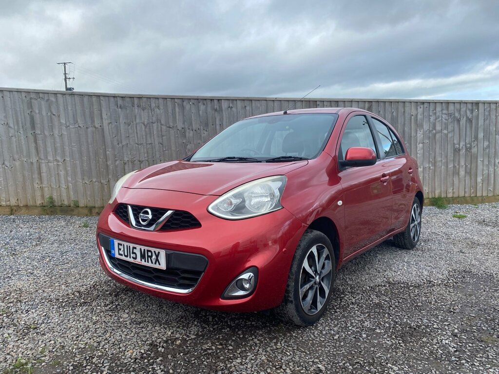 Nissan Micra 1.2 Tekna Hatchback Euro 5 80 P Red #4