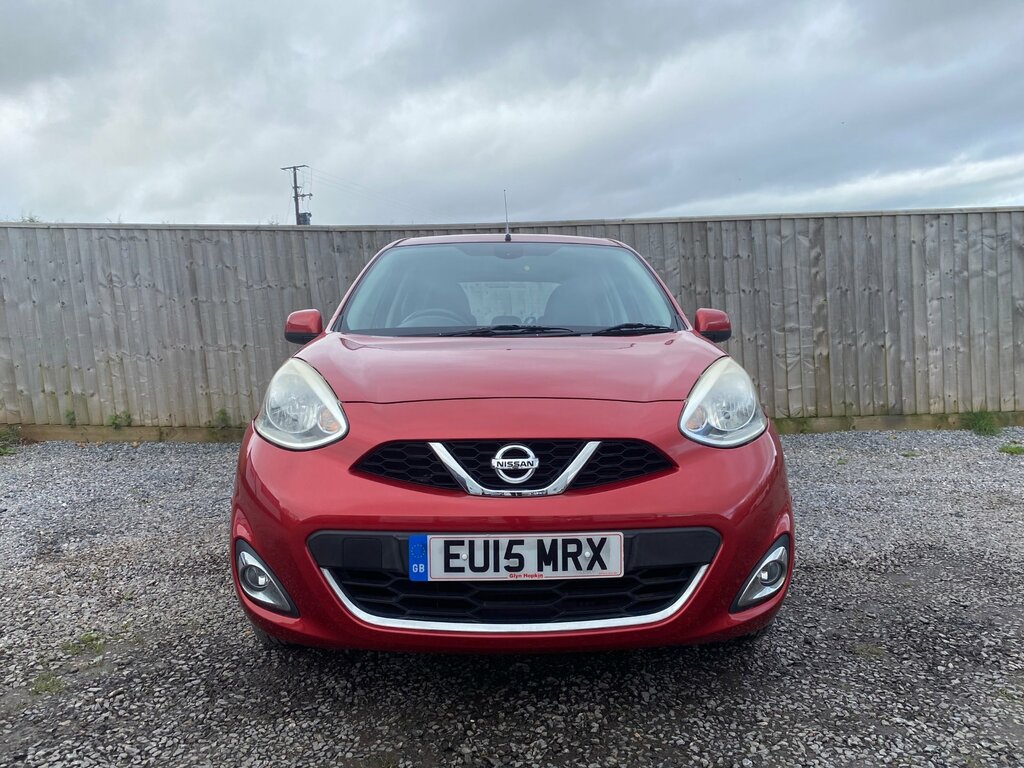 Nissan Micra 1.2 Tekna Hatchback Euro 5 80 P Red #3