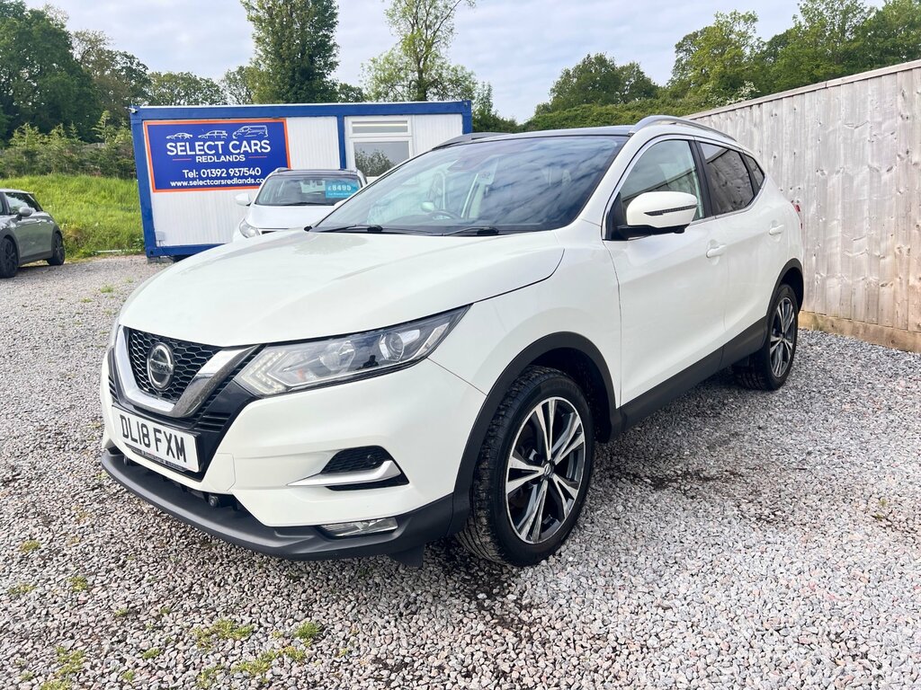 Nissan Qashqai 1.5 Dci N-connecta Suv Euro 6 S DL18FXM White #4