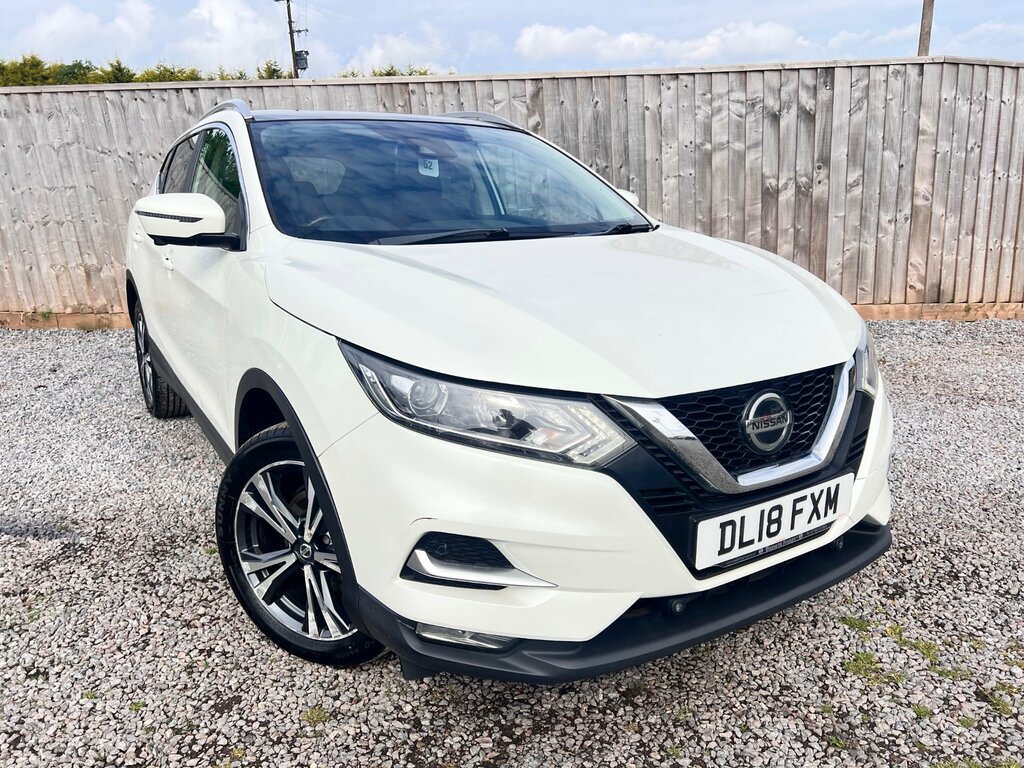 Nissan Qashqai 1.5 Dci N-connecta Suv Euro 6 S DL18FXM White #2
