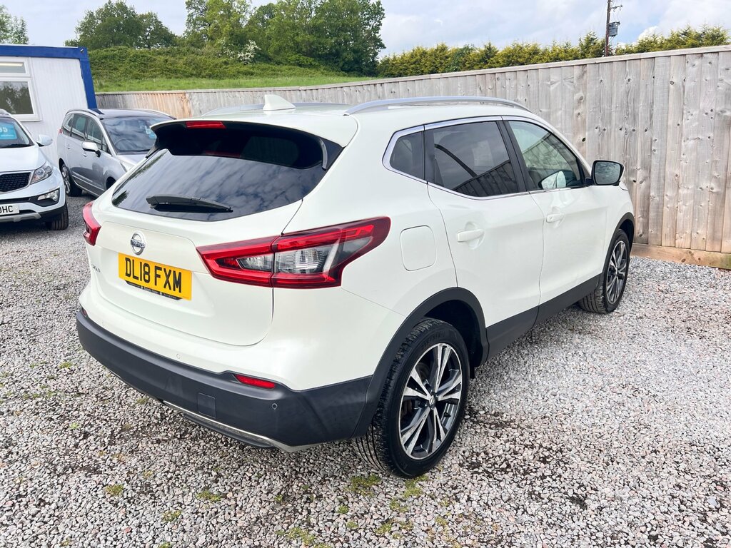 Nissan Qashqai 1.5 Dci N-connecta Suv Euro 6 S DL18FXM White #6