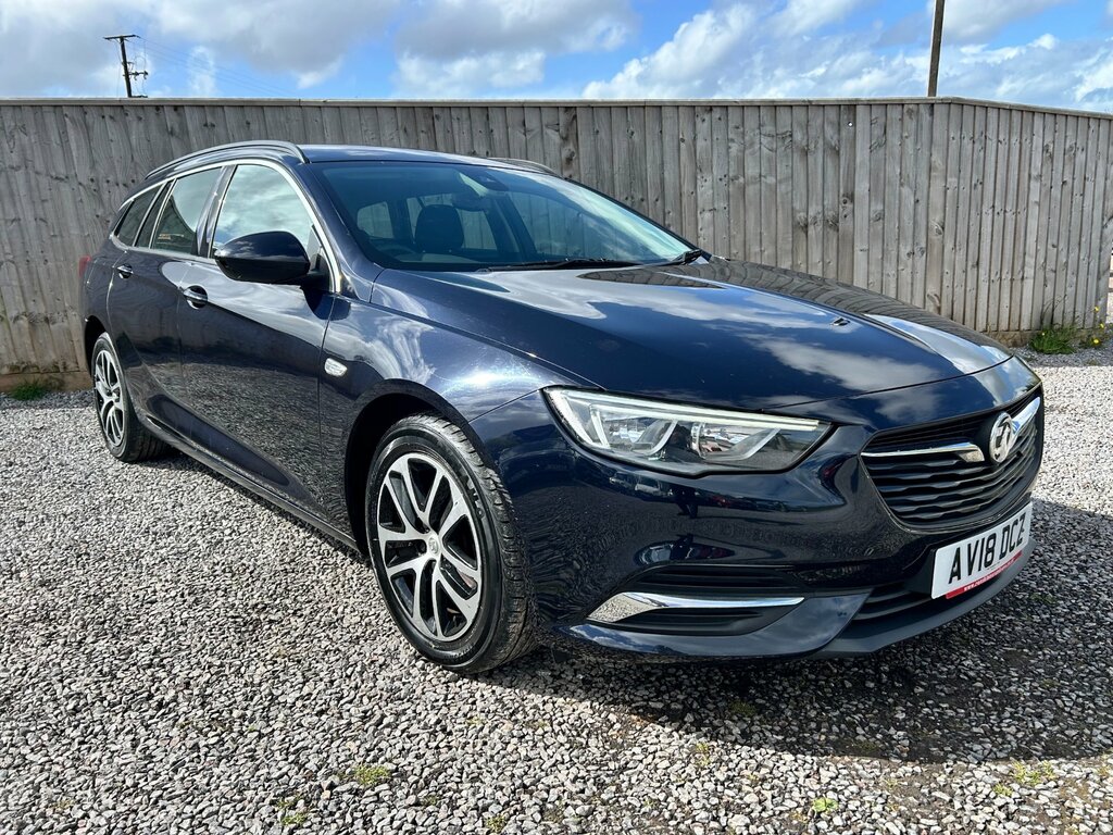 Vauxhall Insignia 1.6 Turbo D Ecotec Design Sports Tourer AV18DCZ Blue #4