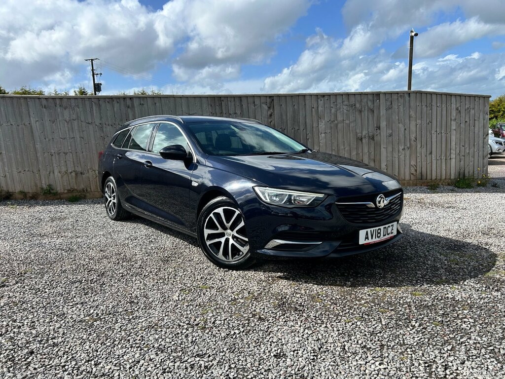 Vauxhall Insignia 1.6 Turbo D Ecotec Design Sports Tourer AV18DCZ Blue #2