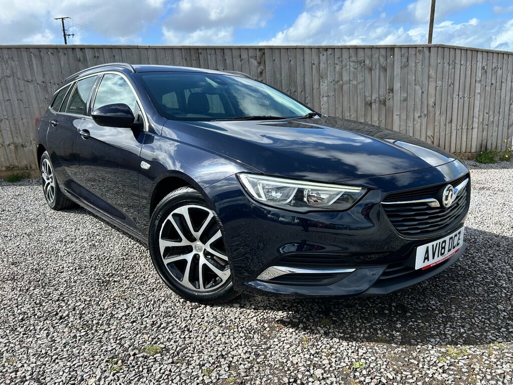 Vauxhall Insignia 1.6 Turbo D Ecotec Design Sports Tourer AV18DCZ Blue #3