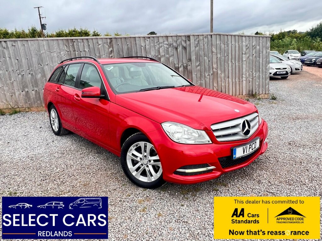 Mercedes-Benz C Class 2.1 C220 Cdi Blueefficiency Executive Se Estate Red