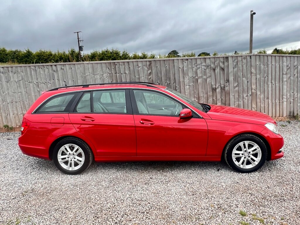 Mercedes-Benz C Class 2.1 C220 Cdi Blueefficiency Executive Se Estate Red #6