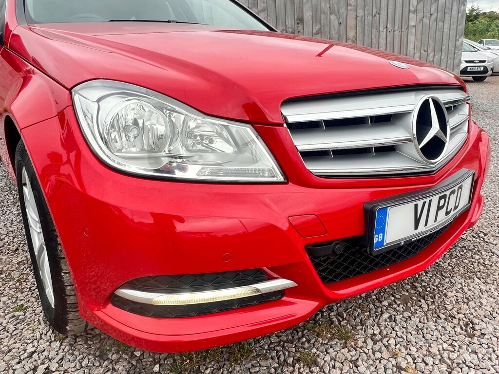 Mercedes-Benz C Class 2.1 C220 Cdi Blueefficiency Executive Se Estate Red #5