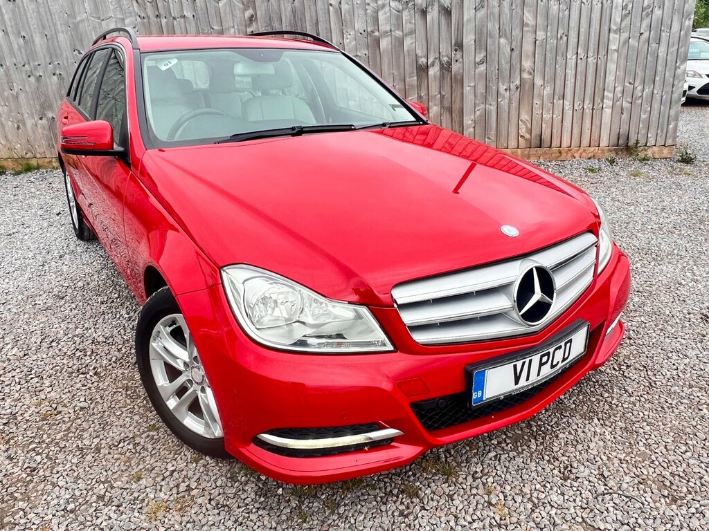 Mercedes-Benz C Class 2.1 C220 Cdi Blueefficiency Executive Se Estate Red #2