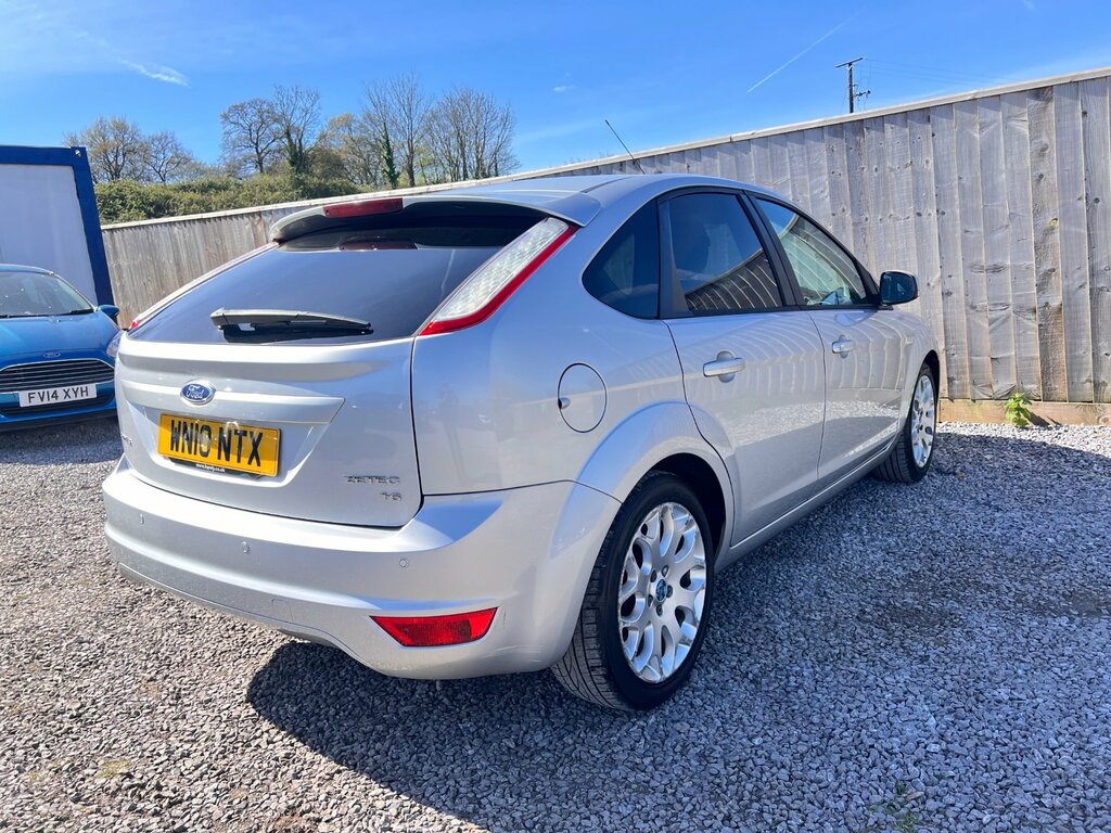 Ford Focus 1.6 Zetec Hatchback 184 Gkm WN10NTX Silver #6