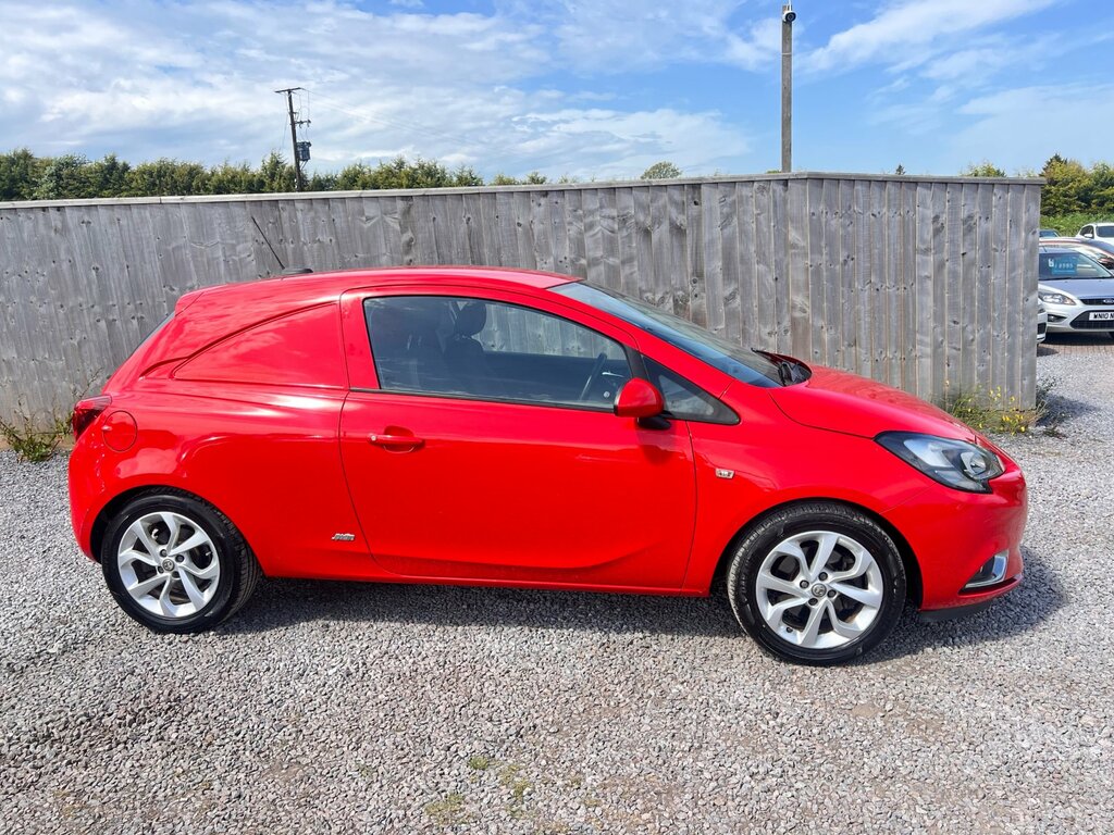 Vauxhall Corsa 1.3 Cdti 16V Sportive Car Derived Van M FY16EWA Red #5