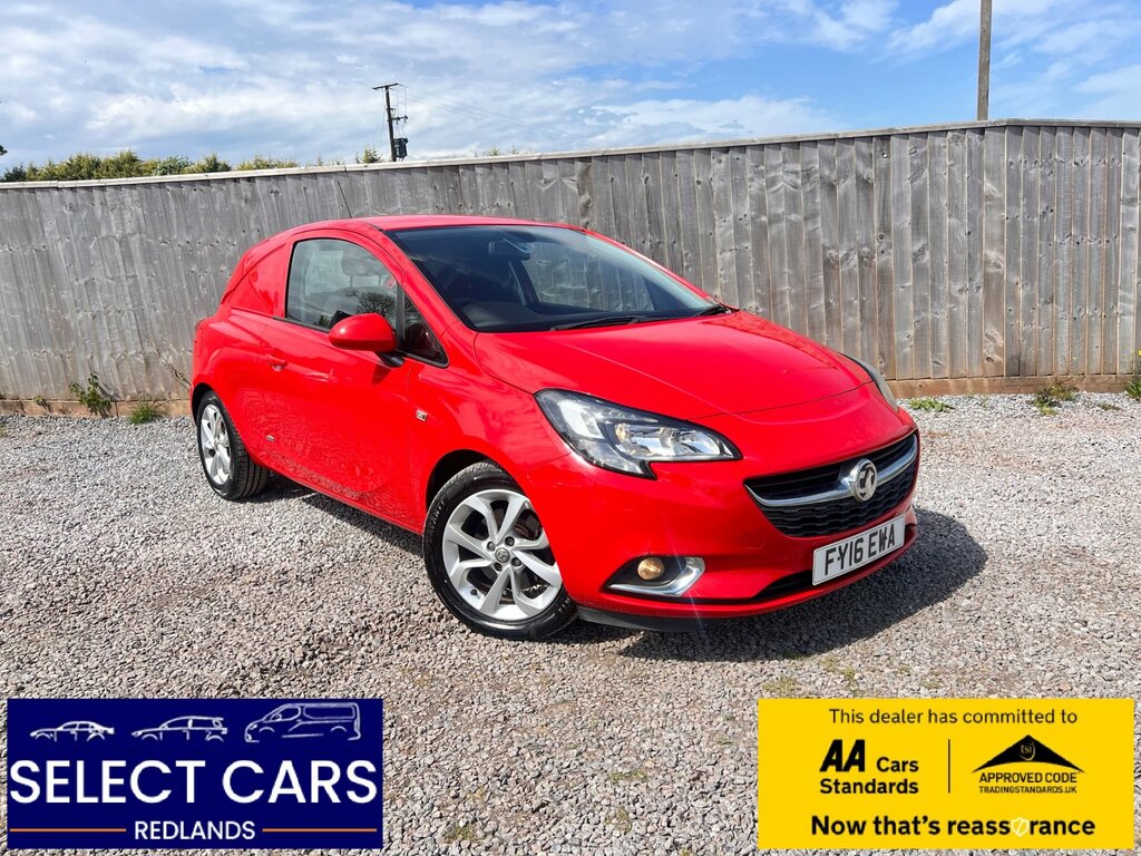 Vauxhall Corsa 1.3 Cdti 16V Sportive Car Derived Van M Red