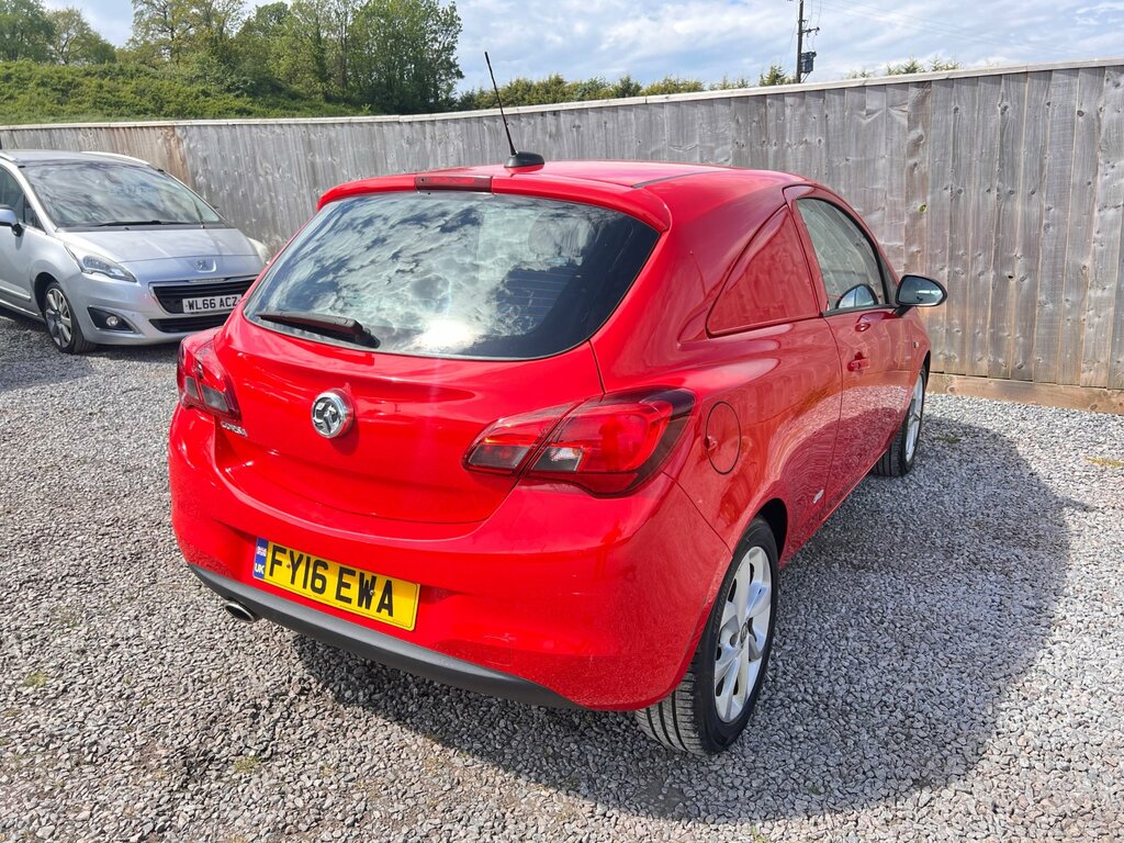 Vauxhall Corsa 1.3 Cdti 16V Sportive Car Derived Van M FY16EWA Red #6