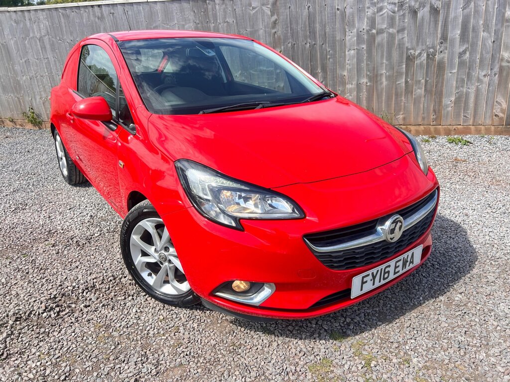 Vauxhall Corsa 1.3 Cdti 16V Sportive Car Derived Van M FY16EWA Red #2